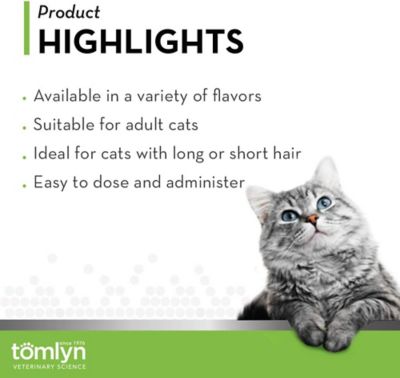 Image showing 3 th Tomlyn Laxatone Tuna Hairball Lubricant