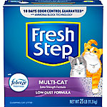 Fresh Step Scented Clumping Multi-Cat Cat Litter, 25 lb. Box Price pending