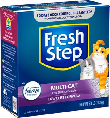Image showing  Multi-Cat Extra Strength Scented Clumping Clay Cat Litter