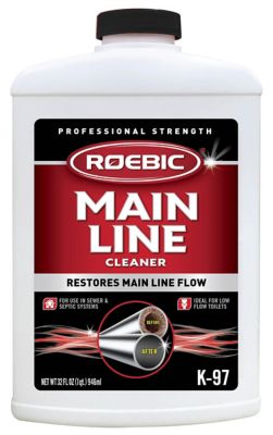 Roebic 32 oz. K-97 Main Line Cleaner, Plastic Bottle, Liquid