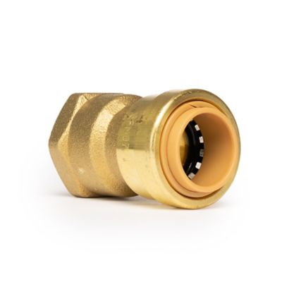 ProBite 1/2 in. Push-to-Connect x 1/2 in. FNPT Female Brass Adapter Fitting