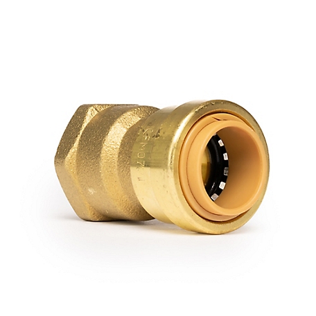 ProBite 1/2 in. Push-to-Connect x 1/2 in. FNPT Female Brass Adapter Fitting