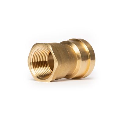 Image showing  3/4 in. Push-to-Connect x 3/4 in. FNPT Female Brass Adapter Fitting