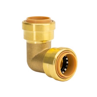 ProBite 3/4 in. Push-to-Connect Brass 90 Degree Elbow Fitting