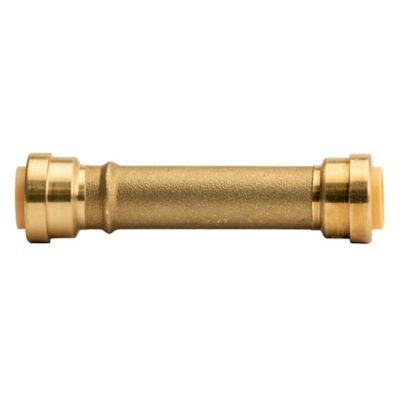 Image showing  1/2 in. x 1/2 in. Push-to-Connect Brass Slip Repair Coupling Fitting