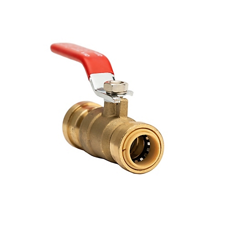ProBite 1/2 in. Brass Push-to-Connect Full Port Ball Valve at Tractor  Supply Co.