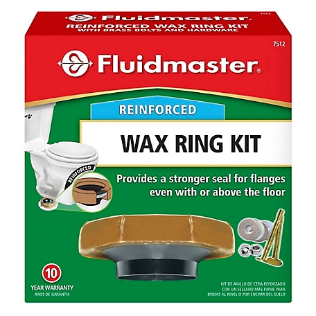 Fluidmaster Reinforced Flanged Wax Seal and Bolts