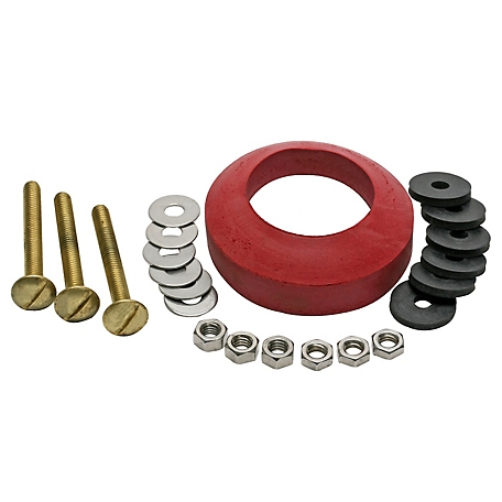 Fluidmaster Tank-to-Bowl Gasket and 3 Bolts Kit, 2-3/4 in.