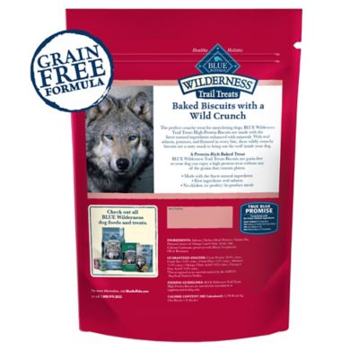 Image showing  Trail Treats High Protein Grain-Free Salmon Flavor Crunchy Dog Biscuits, 10 oz.