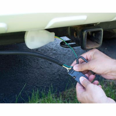 Image showing 11 th Hopkins Towing Solutions 12V Round LED Wireless Magnetic Towing Light Kit