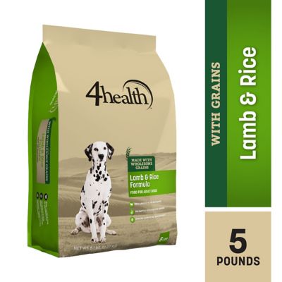 4health with Wholesome Grains Adult Lamb and Rice Formula Dry Dog Food Dog food