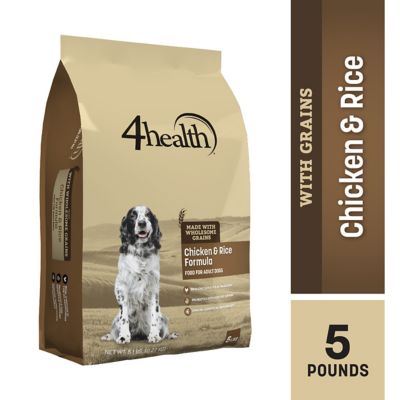 4health with Wholesome Grains Adult Chicken and Rice Formula Dry Dog Food