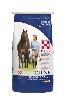 Purina Equine Active Senior Horse Feed, 50 lb. Bag