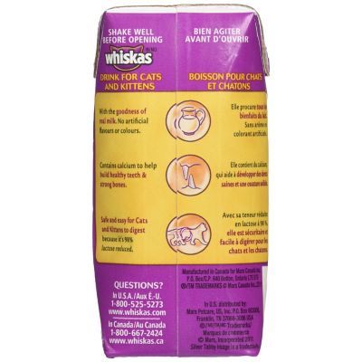 Whiskas Catmilk Plus Milk Drink For Cats And Kittens 6 75 Oz Pack Of 3 At Tractor Supply Co