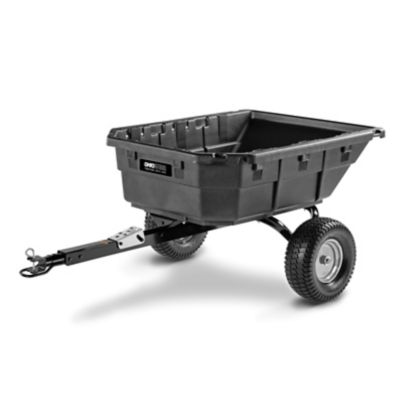 Ohio Steel Tow-Behind 15 cu. ft. Hybrid ATV and Lawn/Garden Poly Swivel Dump Cart, 1,250 lb. Capacity