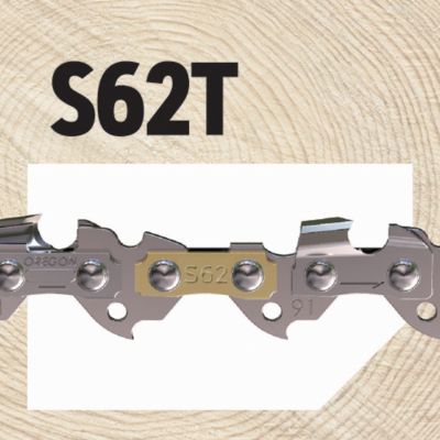 Image showing  18 in. AdvanceCut Chainsaw Chains, 3/8 in. Pitch, 0.050 in. Gauge, 62 Drive Links, 2 pk.