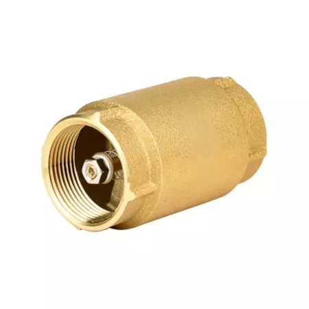 Brass check valve for water source 1-1/4 in. Pump Parts & Accessories