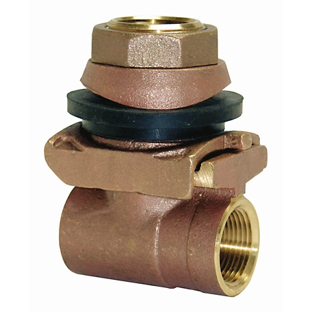 Water Source Brass Pitless Adapter, 1 in.