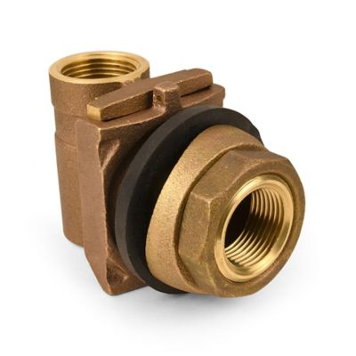 Image showing 5 th Water Source Brass Pitless Adapter, 1 in.
