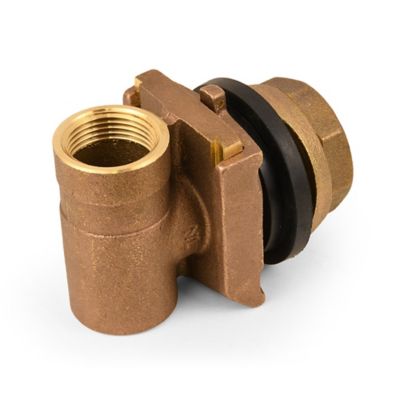 Image showing 6 th Water Source Brass Pitless Adapter, 1 in.