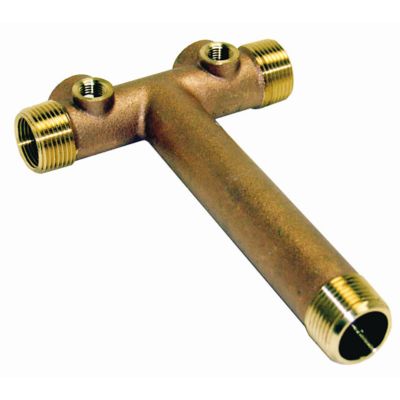 Water Source Brass Tank Tee, 10 in. x 1 in., TC10NL