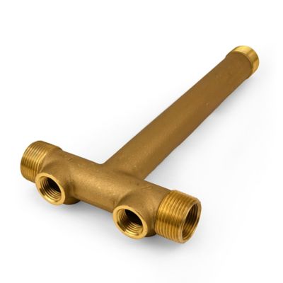 Image showing  Brass Tank Tee, 10 in. x 1 in.