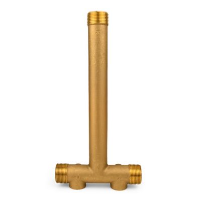 Image showing  Brass Tank Tee, 10 in. x 1 in.