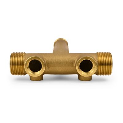 Image showing  Brass Tank Tee, 10 in. x 1 in.