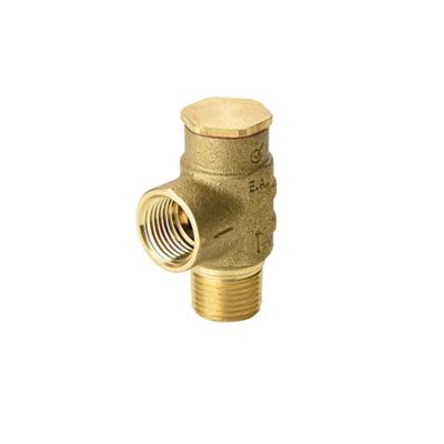 Water Source Brass Relief Valve for Use with Well Pressure Tanks, 1/2 in.