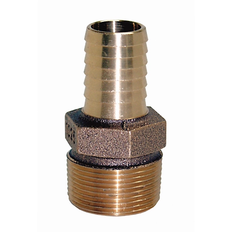 Water Source Brass Male Reducing Adapter, 1-1/4 x 1 in.