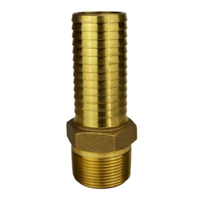 Water Source Brass Extra-Long Male Insert Adapter, 1-1/4 in., XLMA9125NL