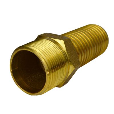 Image showing  Brass Extra-Long Male Insert Adapter, 1-1/4 in.