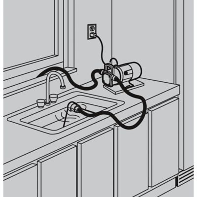 Image showing  350 GPH 1/12 HP Transfer Utility Pump