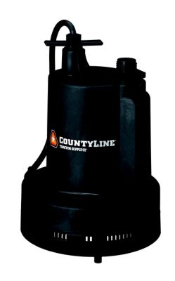 CountyLine Submersible Thermoplastic Utility Pump, 1/4 HP, CLSU6