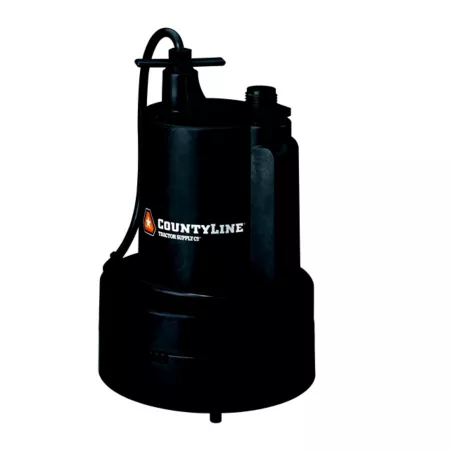 CountyLine 1/3 HP 2 160 GPH Electric Submersible Thermoplastic Utility Pump Utility Pumps