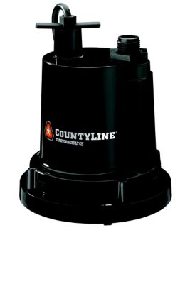 CountyLine Submersible Cast Aluminum Utility Pump, 1/4 HP, CLSU14