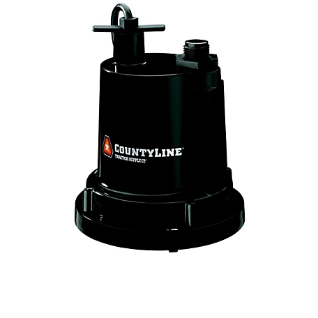 CountyLine 1/4 HP Submersible Cast Aluminum Utility Pump