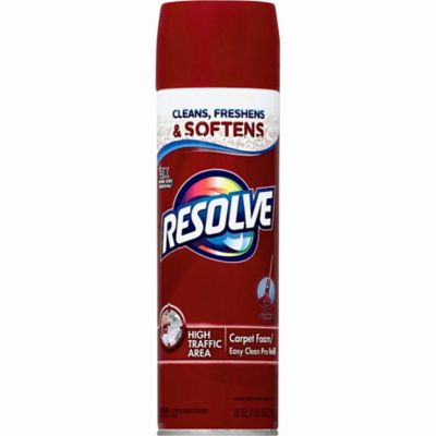 Resolve High Traffic Carpet Cleaner Foam, 22 oz.