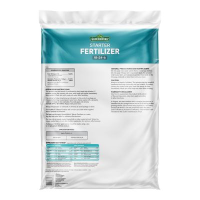 Image showing  50 lb. 15,000 sq. ft. 18-24-6 Starter Fertilizer
