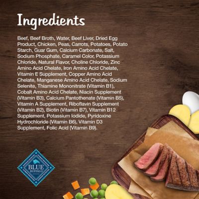 Image showing  Blue's Stew Adult Natural Grain-Free Hearty Beef Stew Recipe Wet Dog Food, 12.5 oz.