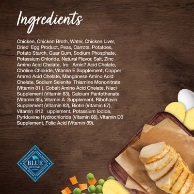 Image showing  Blue's Stew Natural Wet Dog Food, Made with Natural Ingredients, Country Chicken Stew, 12.5-oz. Can