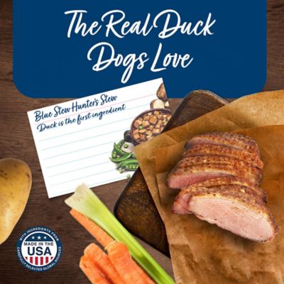 Image showing  Blue's Stew Natural Wet Dog Food, Made with Natural Ingredients, Hunter's Stew, 12.5-oz. Can