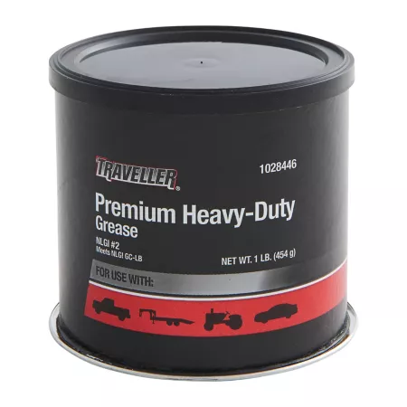 Traveler 1 lb Premium Heavy Duty Lithium Complex Grease NLGI #2 Automotive Grease