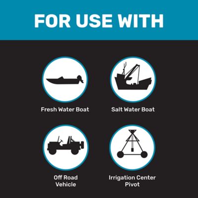 Image showing  3 oz. Marine and Off-Road Calcium Sulfonate NLGI #2 Grease Cartridges, 3 pk.