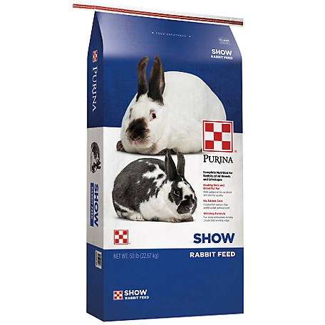 Purina Show Rabbit Feed, 50 lb.