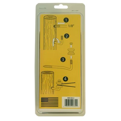 Image showing  Heavy-Duty Wood Fence Post Corner Insulators, Black, 2-Pack