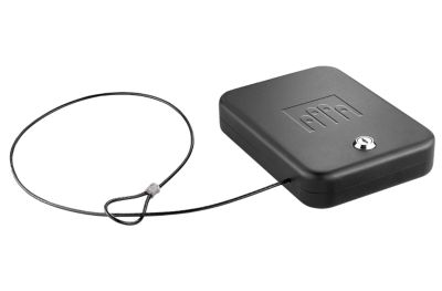 GunVault 1 Gun Key Lock NanoVault 100 Firearm Safe, 8-1/5 in. x 6 in. x 1-3/4 in.