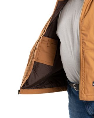 Image showing 5 th Berne Men's Heritage Duck Hooded Active Work Jacket