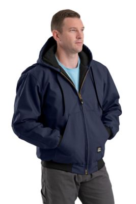 Image showing  Men's Heritage Duck Hooded Active Work Jacket