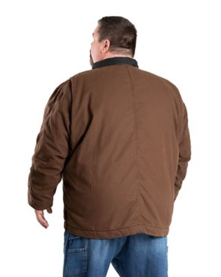 Image showing  Men's Washed Duck Quilt-Lined Insulated Chore Coat